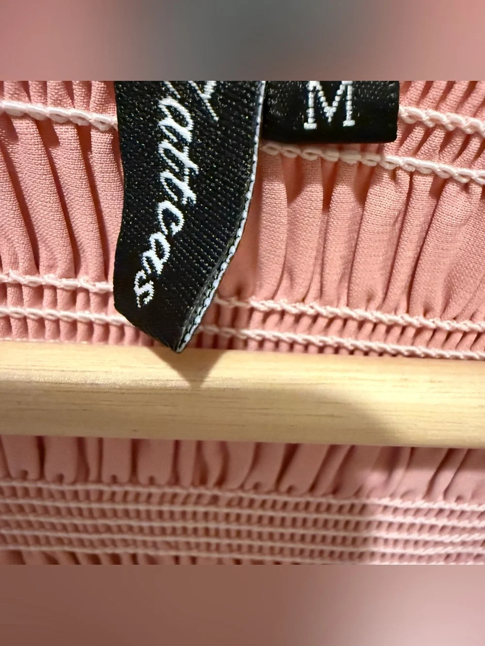 Like New Women’s Pink Smocked Maxi Short Sleeve Dress, Size M, Great Condition!!